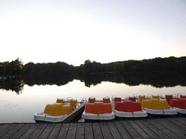 pequeno lago na Vestfália foto