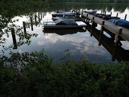 pequeno lago dentro Alemanha foto