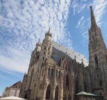 Catedral de Santo Estêvão em Viena foto