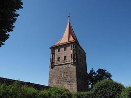 castelo de nuernberg burg em nuernberg foto