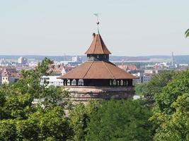 castelo de nuernberg burg em nuernberg foto