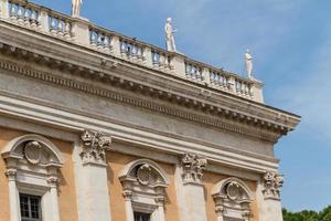 roma, itália, 2022 - vista da praça campidoglio foto