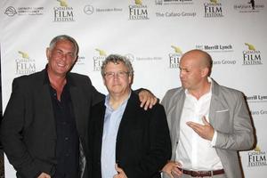 los angeles, 24 de setembro - hein hoven, larry estes, billy zane na noite de abertura do festival de cinema catalina - oeste da redenção no auditório lancer em 24 de setembro de 2015 em avalon, ca foto