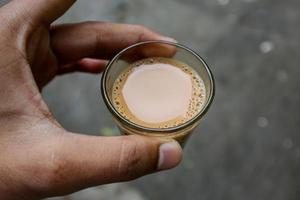 a ótimo indiano chá chai foto