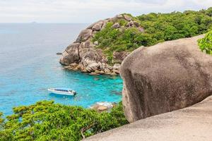 ponto de vista na ilha similan, phuket, tailândia foto