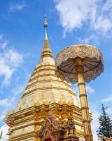 wat phra este doi Suthep é turismo do Chiang maio, tailândia. foto