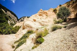 arenito panorama em a canário ilhas foto