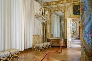 interior do palácio de versailles, frança foto