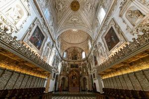 granada, Espanha - nov 29, 2021, interior do a cartuxo mosteiro Igreja do a suposição do nosso senhora monasterio de la cartuja , granada, Espanha. foto