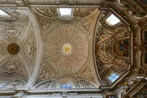 granada, Espanha - nov 29, 2021, interior do a cartuxo mosteiro Igreja do a suposição do nosso senhora monasterio de la cartuja , granada, Espanha. foto