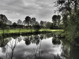 o castelo de gemen em westphalia foto