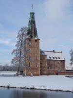 raesfeld castelo dentro Westfália foto