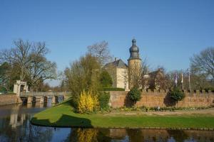 o castelo de gemen em westphalia foto