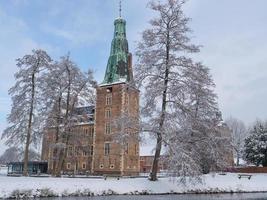 raesfeld castelo dentro Westfália foto