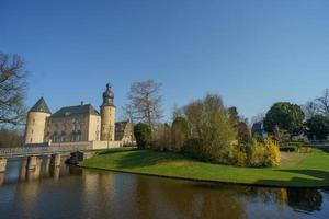 o castelo de gemen em westphalia foto