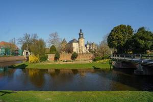 o castelo de gemen em westphalia foto