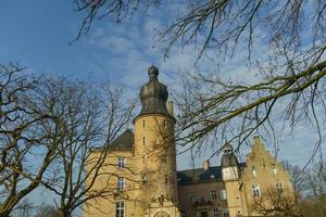 o castelo de gemen em westphalia foto