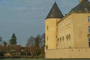 o castelo de gemen em westphalia foto