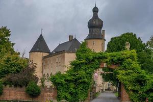 castelo e Vila do gema dentro Westfália foto