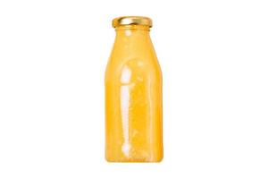 628 amarelo suco jarra isolado em uma transparente fundo foto