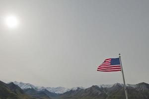 denali park monte mc kinley panorama foto