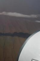 árabe deserto aéreo Visão foto
