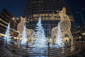 luzes das ruas de natal foto