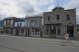 Skagway Alaska a Principal rua foto