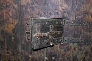 medieval cadeia porta foto