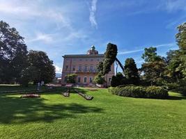 lugano, suíça - 23 de junho de 2019 - lugano no centro da cidade em dia ensolarado foto