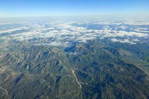 serra da baja califórnia sur méxico vista aérea foto