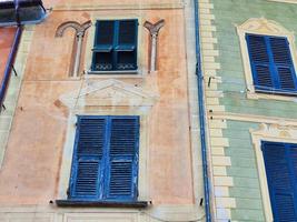 portofino vila pitoresca itália edifícios coloridos casas pintadas foto