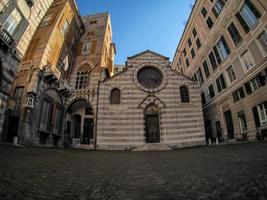 genoa saint matthew san matteo velha igreja histórica foto