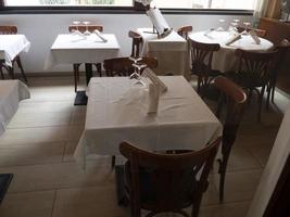 italiano estilo restaurante mesa foto