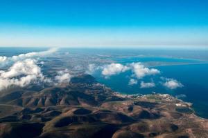 baja california sur méxico vista aérea foto