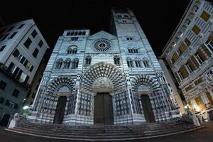 gênova itália cúpula san lorenzo foto