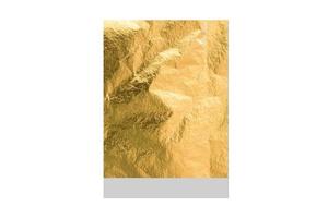631 ouro texturizado cartão isolado em uma transparente fundo foto
