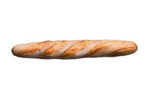 3367 francês pão isolado em uma transparente fundo foto