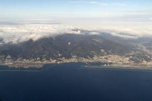 genoa harboe litoral vista aérea panorama paisagem foto