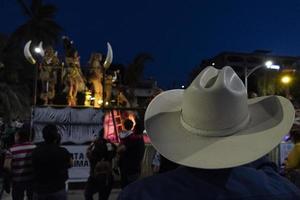 la paz, méxico - 22 de fevereiro de 2020 - carnaval tradicional da baja california foto