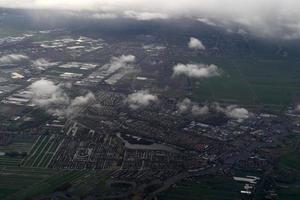 amsterdã área de schipol aeroporto vista aérea panorama foto