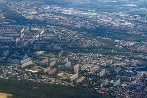 panorama de vista aérea de praga foto