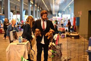 Génova, Itália - pode 21 2016 - anual público internacional cachorro mostrar foto