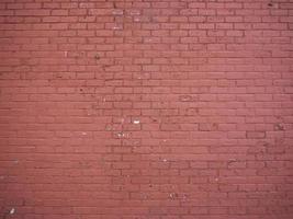 uma parede de tijolo vermelho foto