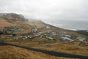 vik Eu myrdal Vila dentro Islândia foto