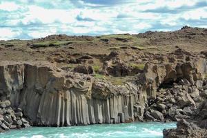Islândia aldeyjarfoss cascata água foto