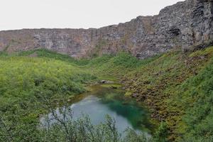 Islândia nacional parque Coisavellir cenário foto