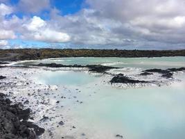 grindavik azul lagoa Islândia foto