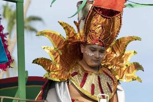 la paz, méxico - 22 de fevereiro de 2020 - carnaval tradicional da baja california foto