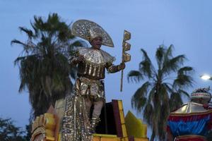 la paz, méxico - 22 de fevereiro de 2020 - carnaval tradicional da baja california foto